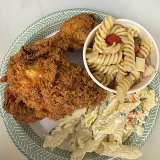 Fried Chicken 3 Mixed pieces 2 thighs 1 Leg